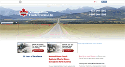 Desktop Screenshot of nationalmotorcoach.com